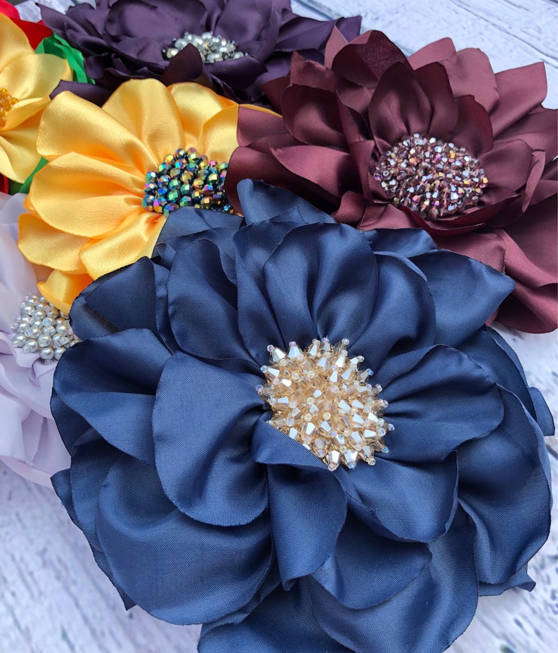 Pin Fabric /light Lilac/ Purple Lily/ Pin Flower Brooch/ - Etsy