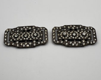 Vintage Nancy Katz Strass Schuhclips – Made In France
