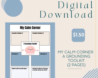 My Calm Corner - A Grounding Toolkit