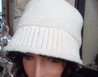 Hand Knit Adult Size Bucket Hat
