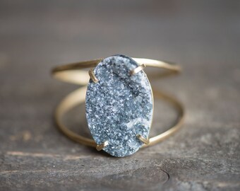 Raw Crystal Bracelet,Cuff Bracelets,Druzy bracelets for women,Raw Quartz Bracelet,Gold Cuff Bracelet,Raw Druzy Jewelry,Geode Bracelet,BOHO