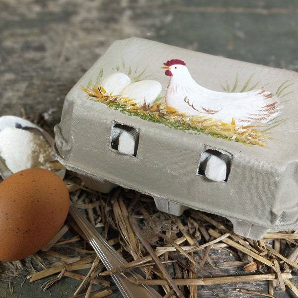 La Petite Boite à Oeufs en carton pour 6 oeufs