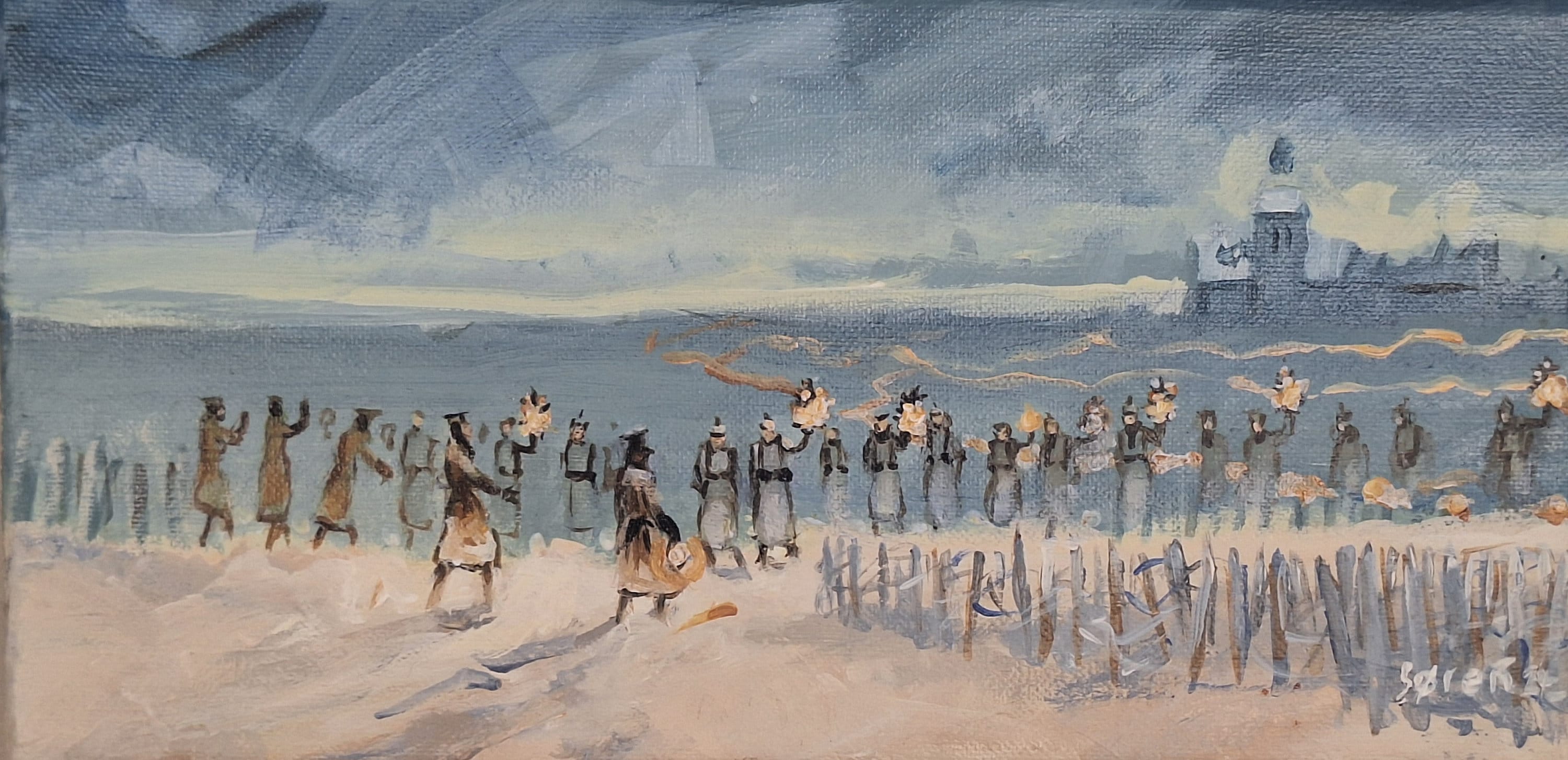 The Christmas Truce 1914 ~ the German Frontline Lit up With Xmas Trees ...
