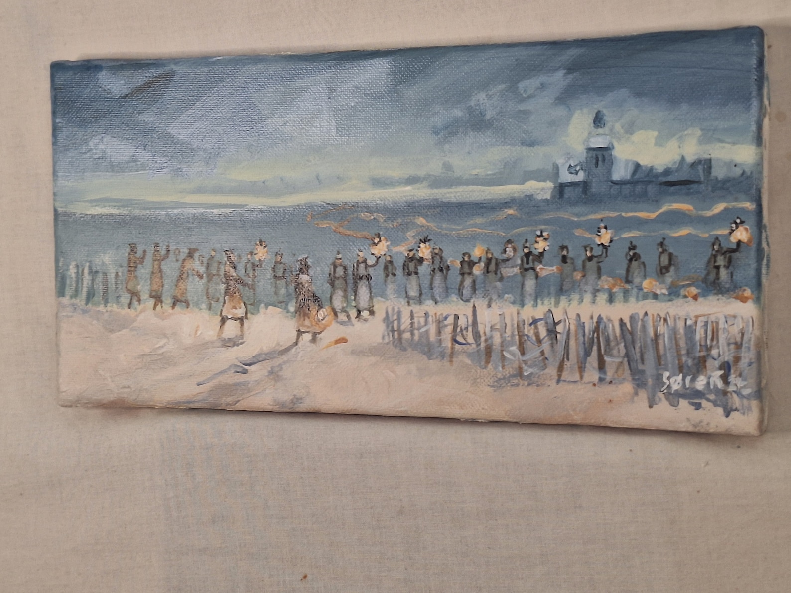 The Christmas Truce 1914 ~ the German Frontline Lit up With Xmas Trees ...