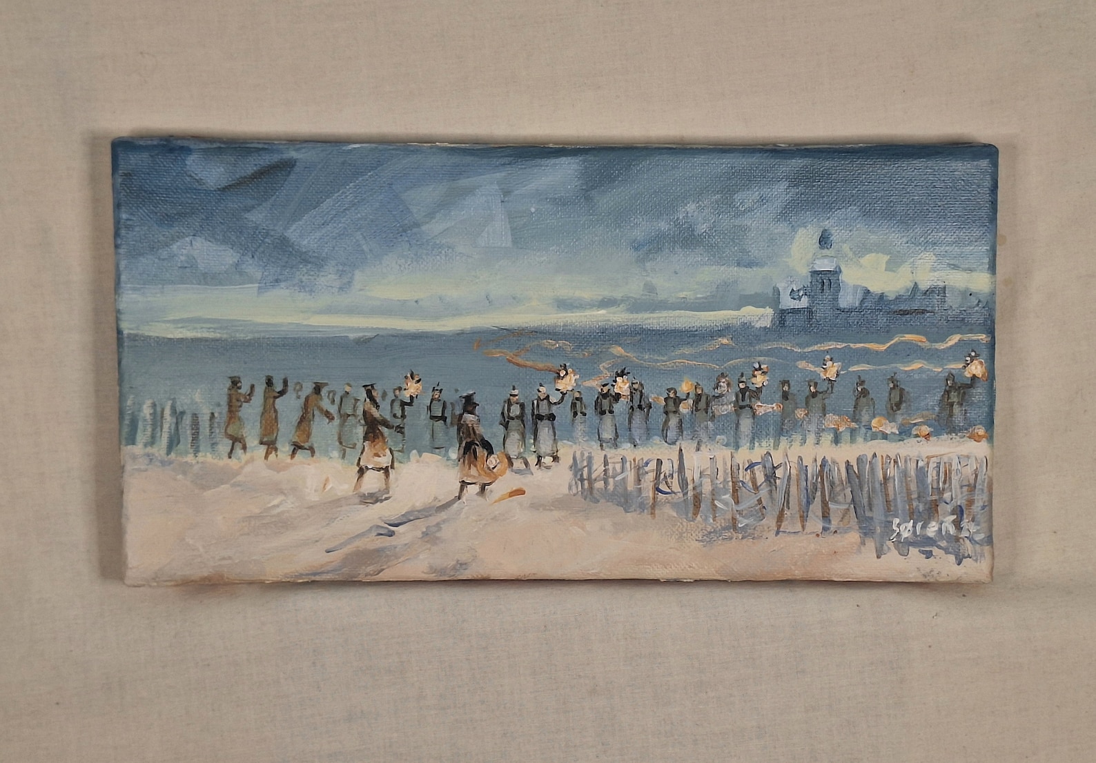 The Christmas Truce 1914 ~ the German Frontline Lit up With Xmas Trees ...