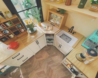 mini kitchen cabinets for sale dollhouse kitchen cabinets etsy mini kitchen cabinets for sale dollhouse kitchen cabinets etsy