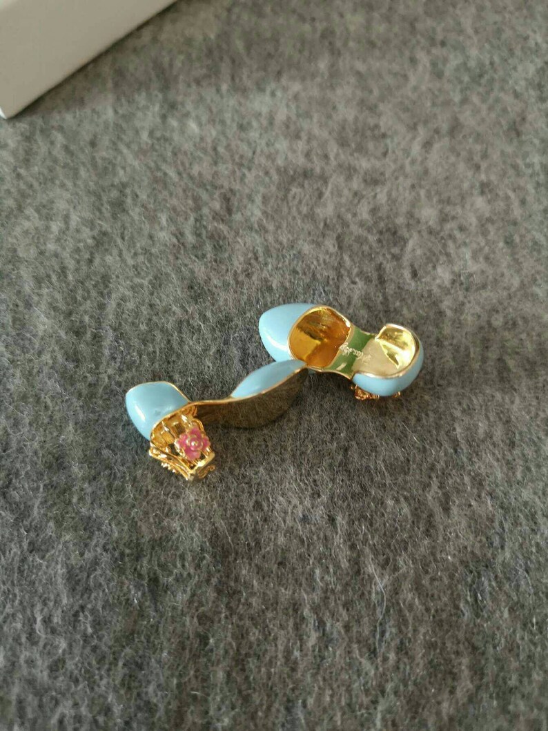 Enamel Block Heels for Blythe Doll