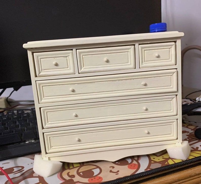 Dollhouse Furniture 1/6 Scale Side Etsy