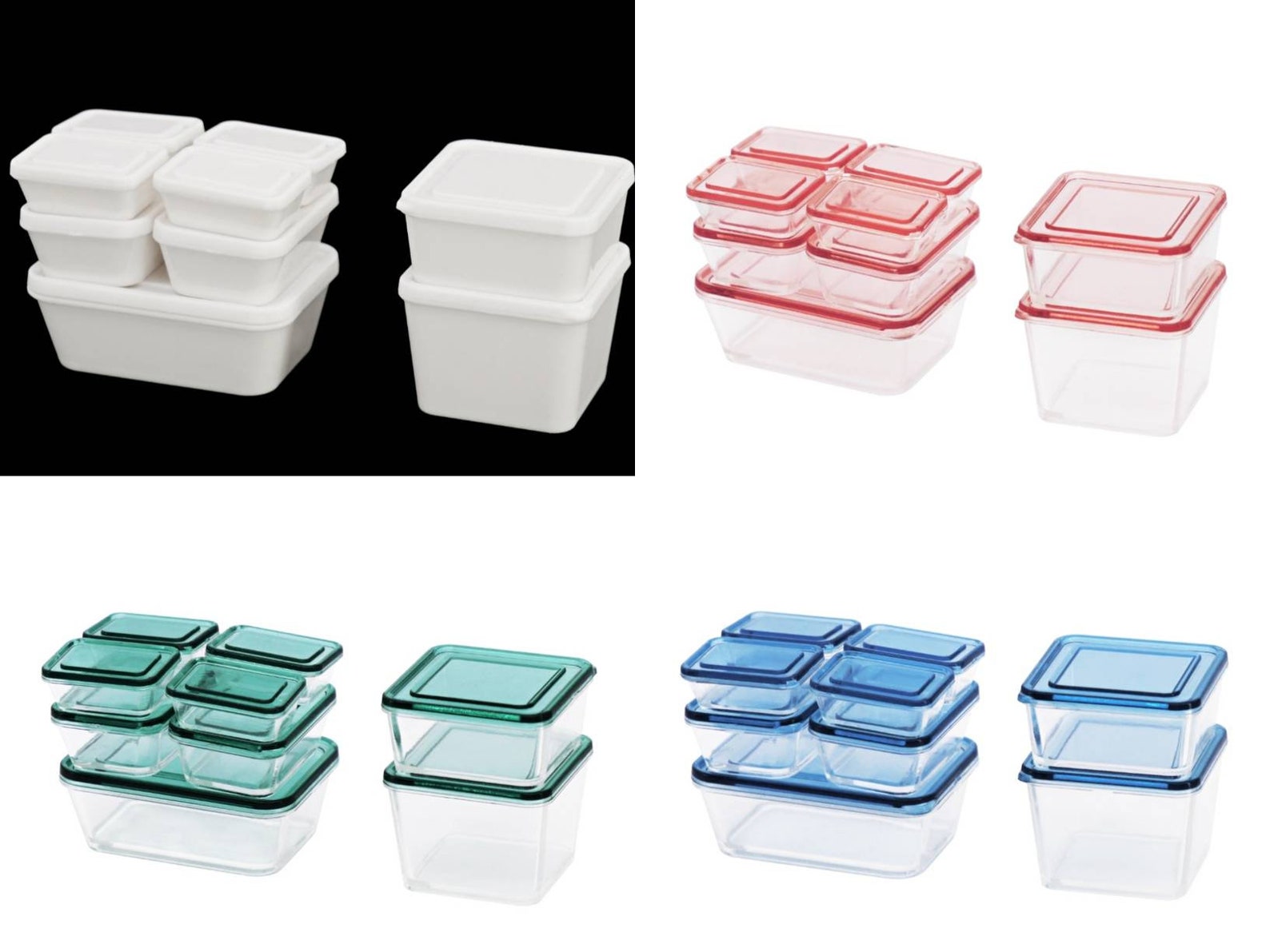 Food Containers Set for Doll/ Dollhouse Etsy