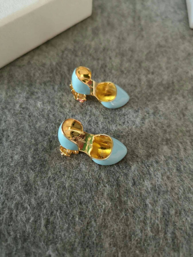Enamel Block Heels for Blythe Doll