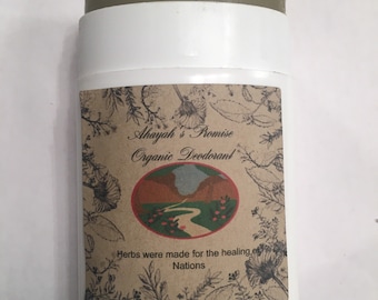 Confidence Natural Organic Betonite Clay Deodorant (No Baking Soda)