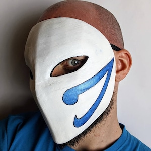 Vega-Maske, Street Fighter, Cosplay Prop, 3d gedruckt und von Hand bemalt,