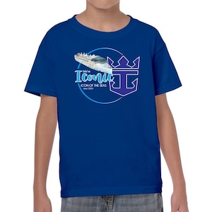 Youth Royal Blue We&#39;re Iconic Tshirt