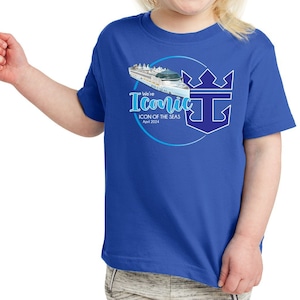 Toddler We&#39;re Iconic Royal Blue Tshirt