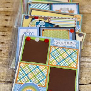 Baby Boy Scrapbook Album
