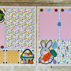 Easter Scrapbook Pages