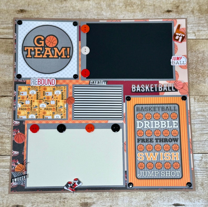 BYU Cougars 12x12 Scrapbook Album - Officially Licensed Sports Memory Book With 10 Page Protectors