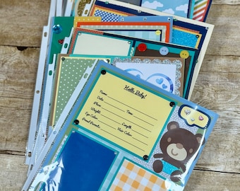 Baby Boy Scrapbook Album