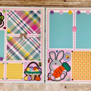 Easter Scrapbook Pages