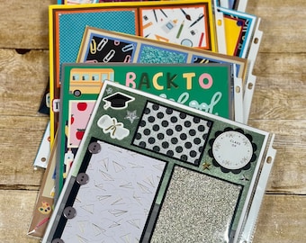 School Scrapbook Album