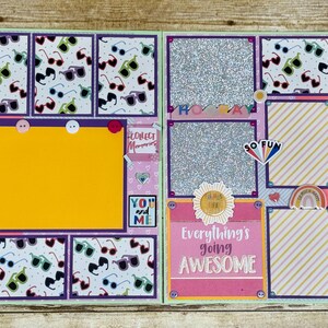 Girl Scrapbook Pages