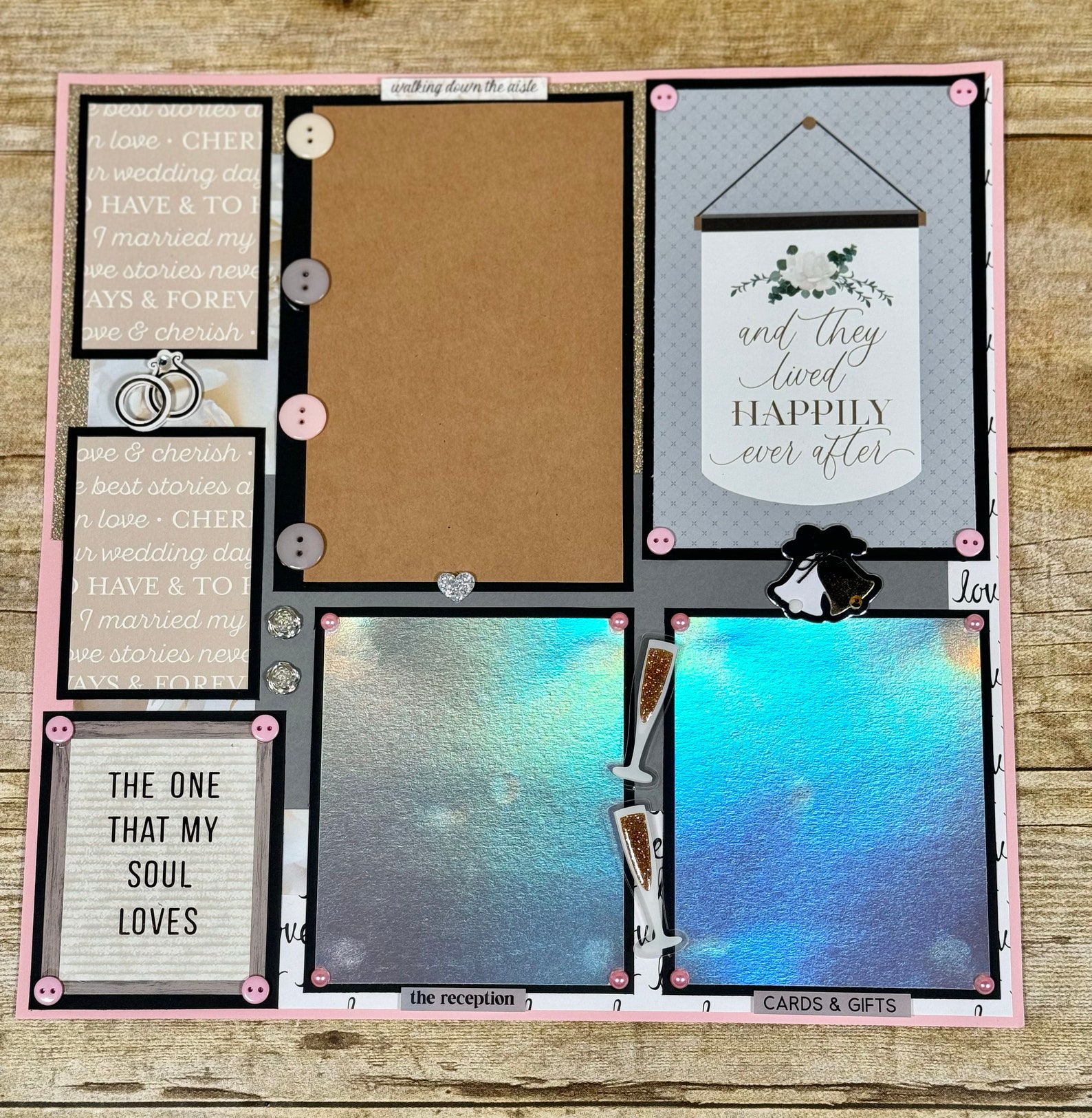 12x12 Wedding Scrapbook Pages - Etsy