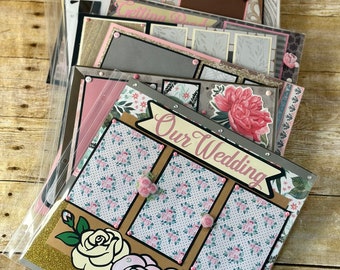 12x12 Wedding Scrapbook Album