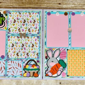 Easter Scrapbook Pages