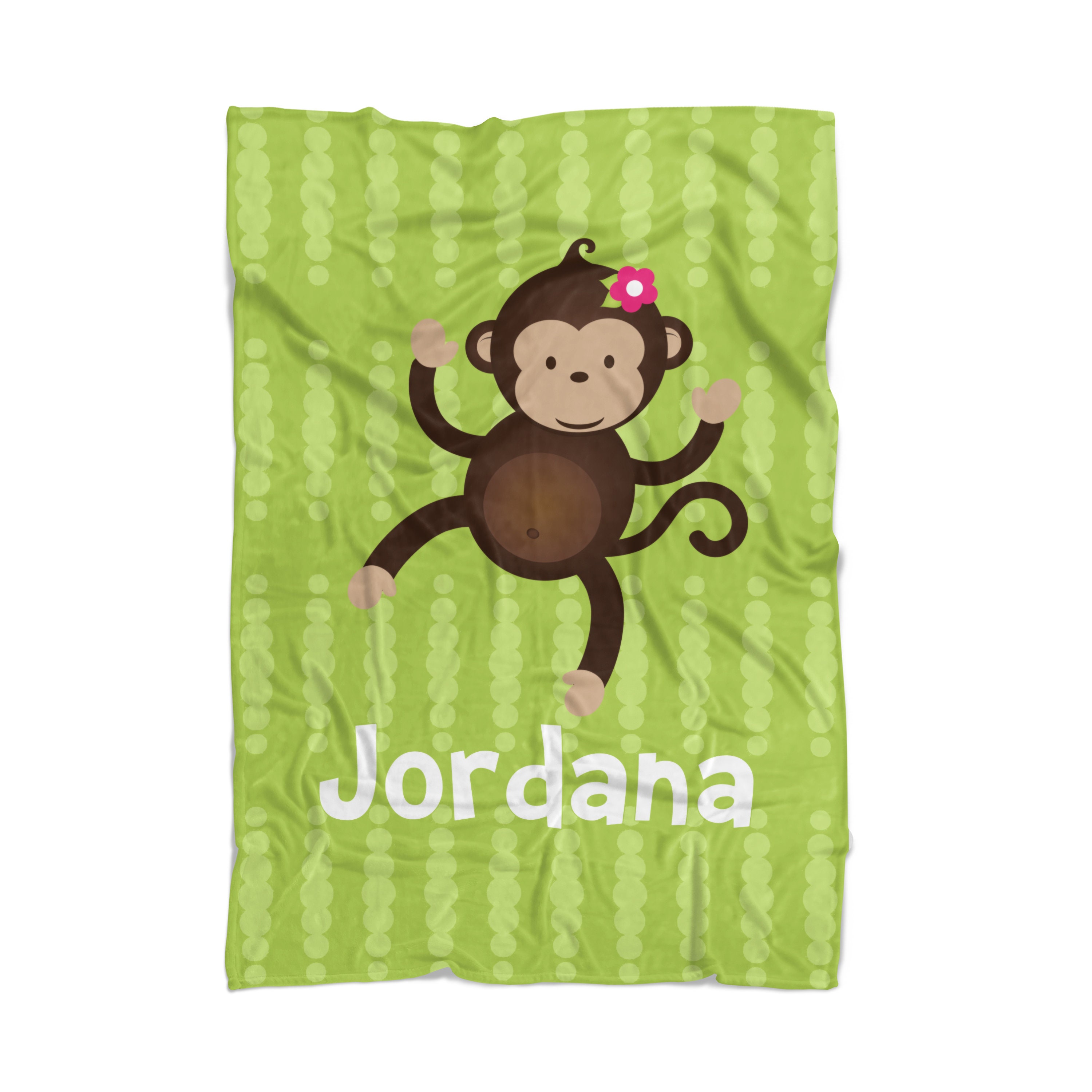 Green top monkey blanket