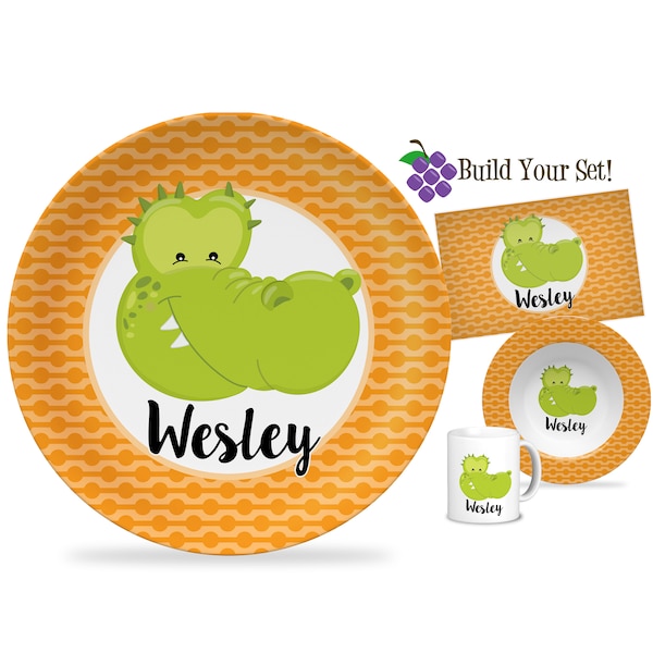 Jungle Animal Plates Etsy