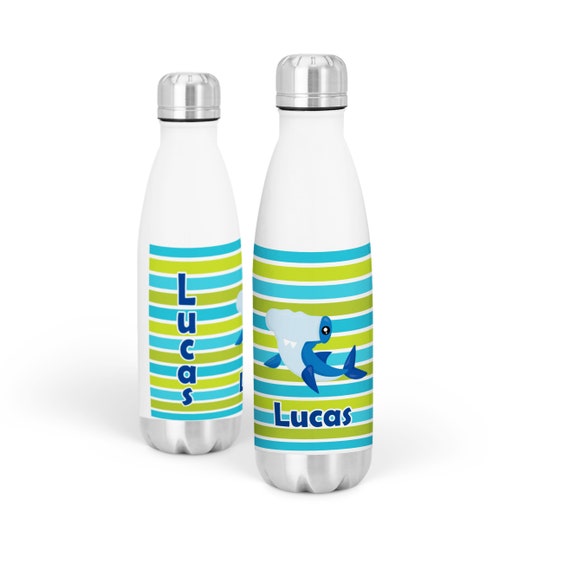 500ML Airplane Water Bottle Toddler Water Bottle BPA-Free for School Kids  Girls and Boys Light Blue 