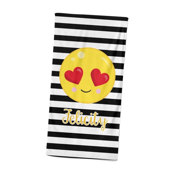 Beach towel emoji sale
