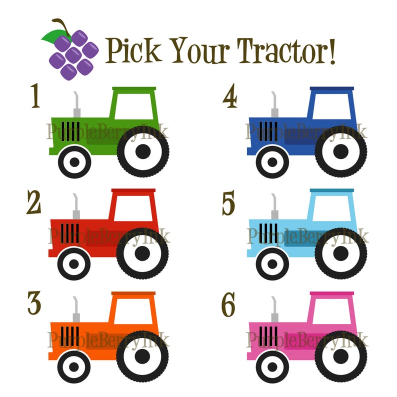 You Pick Tractor Farmers Green Tractor Toddler Puzzle Kids Name Gift Tractor Personalized Puzzle Blue Dots Farm Personalized Puzzle