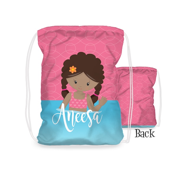 UNICEU Fire Soccer Ball Print Drawstring Bag - Lightweight Polyester Daypack For Swimming, Gym, Travel - View #8