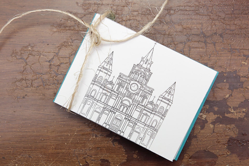New Orleans Note cards