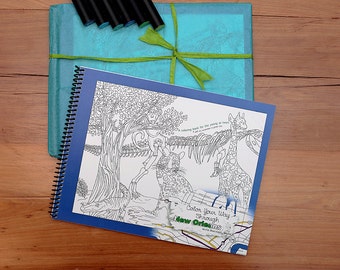 Adult Coloring Book: Color Your Way Through New Orleans