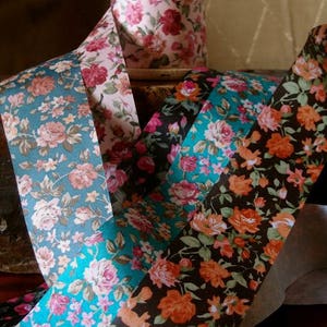 Vintage Floral Ribbon, 2-inch, 10-yards - Choose * free shipping * image 5