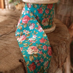 Vintage Floral Ribbon, 2-inch, 10-yards - Choose * free shipping * image 4