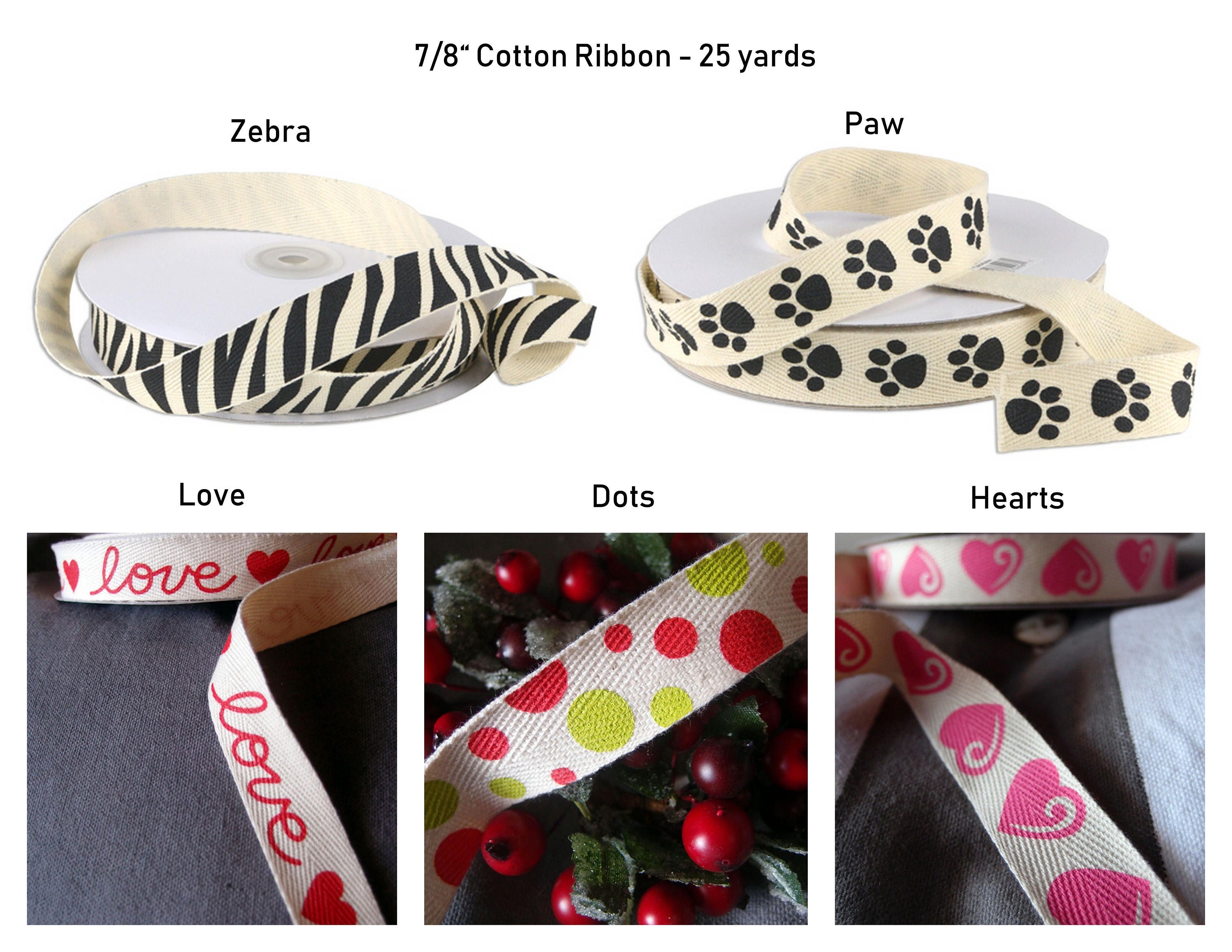 Cotton Twill Tape, 5/8” by 25 yards – Brooklyn Ribbons