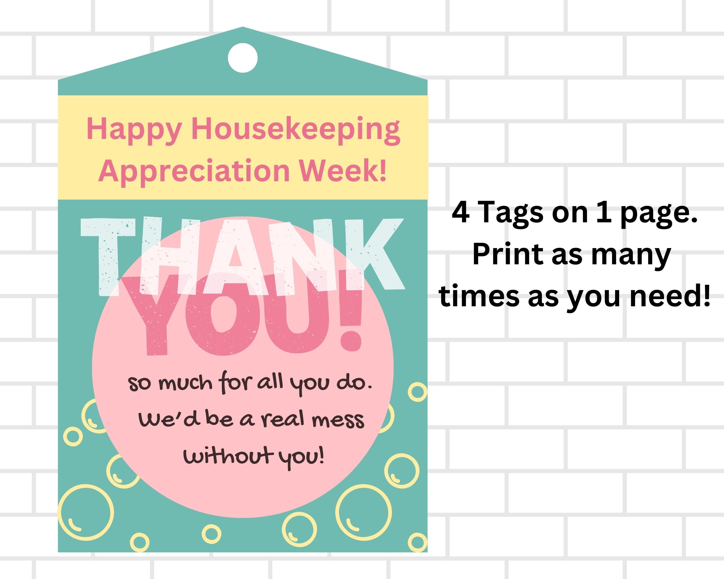 Housekeeping Week, Housekeeping Appreciation Week, Housekeeping Week Gifts, Housekeeping