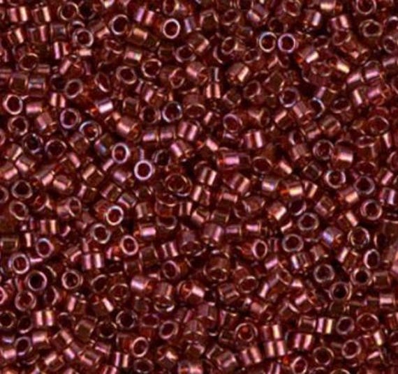 DB0116 11/0 Wine Gold Luster Miyuki Delica - Etsy