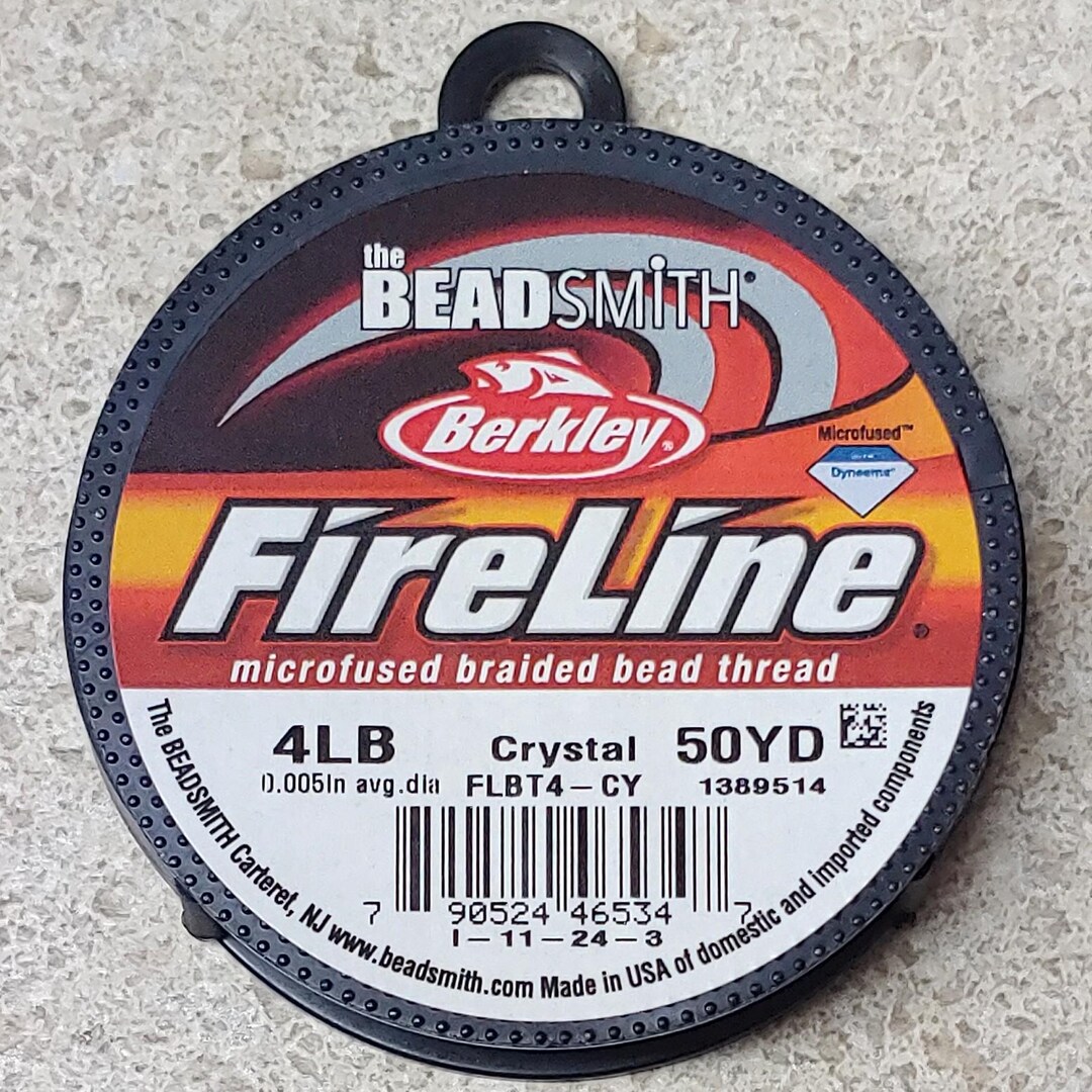 Fireline 4LB Crystal Beading Thread, 50 Yards - Etsy