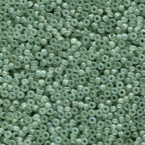 11-2375 Translucent Sage, Miyuki Seed Bead 11/0