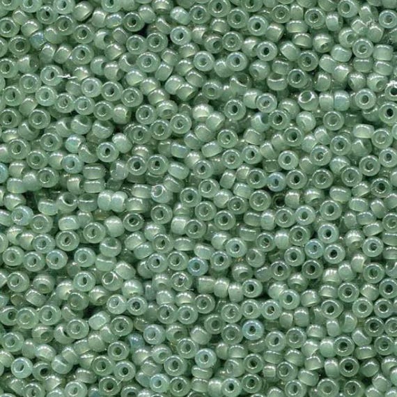 11-2375 Translucent Sage, Miyuki Seed Bead 11/0