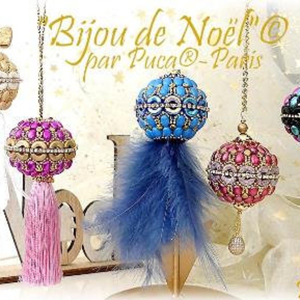 Bijou de Noel Pattern - DO NOT BUY- Sent free by email-Free with par Puca bead purchase, Read the description below for details