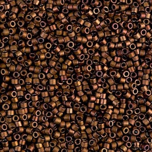 DB1051 11/0 Matte Metallic Bronze Gold Iris Miyuki Delica