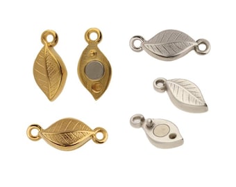 Cierre magnético Hoja, 1 hebra MCL717, 1 pieza - Elige tu color