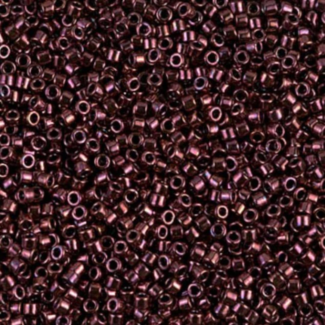 Metallic Raspb DB0012 11/0 Metallic Dark Raspberry Miyuki Delica - Etsy
