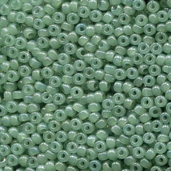 8-2375 Translucent Sage, Miyuki Seed Bead 8/0