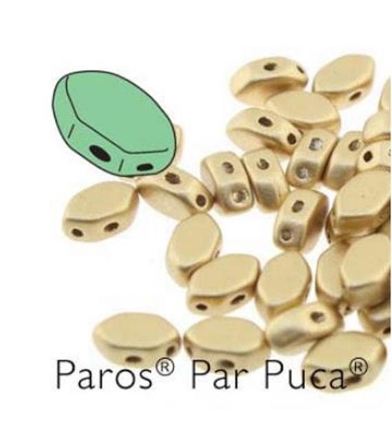 Choisissez Couleur 50pcs Paros ® PAR PUCA ® Perles 4x7x3.3mm Czech glass